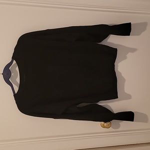 J.Crew black doan sleeve sweater